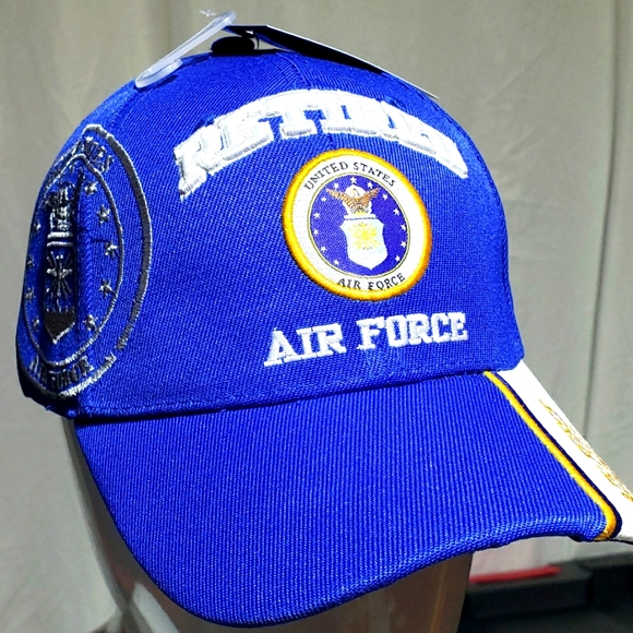 MILITARY U.S. AIR FORCE RETIRED Hat - Picture 3 of 4